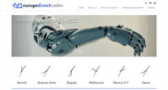 Desktop Screenshot of europedirect.de
