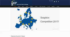 Desktop Screenshot of europedirect.ie